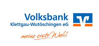 Volksbank Klettgau-Wutöschingen Logo mit Slogan.