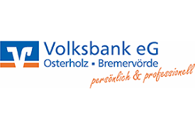 Volksbank eG Logo mit Slogan "persönlich & professionell