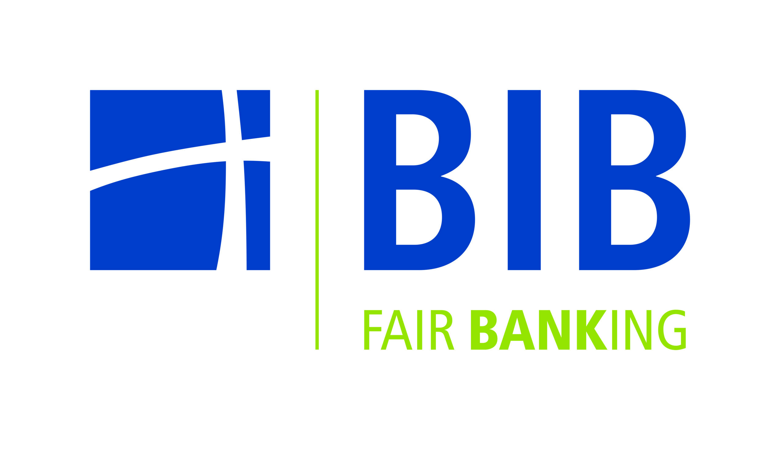 BIB-Logo mit Slogan "Fair Banking".