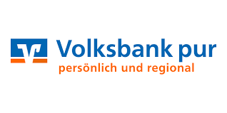 Volksbank Logo mit Slogan "persönlich und regional