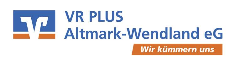 VR PLUS Altmark-Wendland Logo und Slogan