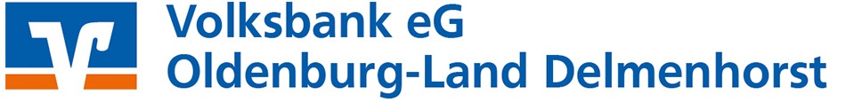 Volksbank eG Logo, Oldenburg-Land Delmenhorst.